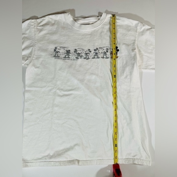 Vintage Y2K limited edition Disney streetwear white tshirt Mickey Mouse sz L - Picture 6 of 10